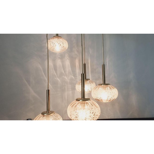 Mid-Century Pendant from Fischer Leuchten, Germany, 1970s For Sale - Image 9 of 18