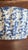 Antique American Blue & White Spongeware Bowl, Circa 1890–1900 For Sale - Image 11 of 14