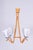 Mid-Century Chandelier in Beech and Glass from Dřevo Humpolec, Czech, 1960s For Sale - Image 10 of 13