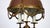 Vintage French Bouilette Brass and Metal Shade Chandelier, 1940s For Sale - Image 14 of 15