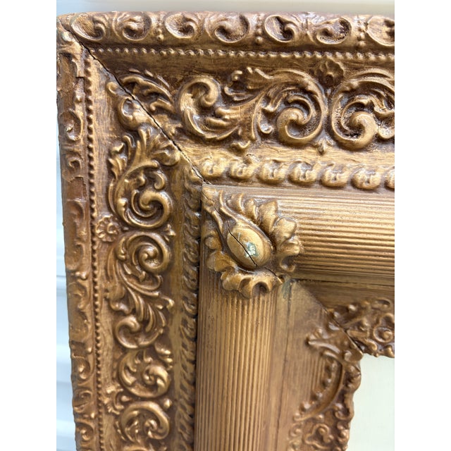 Antique Mid-Century Modern Framed Watercolor Paintings by C. Winterle - a Pair For Sale - Image 11 of 11