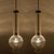 Hand Blown Glass Tube Pendant Lights from Staff Lights, 1970s, Set of 2 For Sale - Image 10 of 11