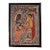 Divine Love – National Award-Winning Artist Mamta Devi’s Hand-Painted Madhubani Radha Krishna Folk Art For Sale