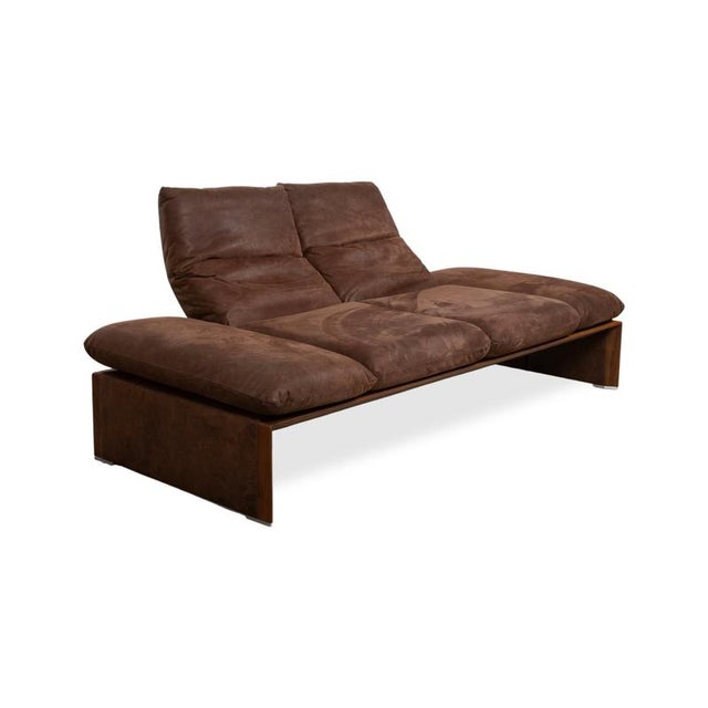 Harriet 2-Seater Sofa in Tobacco Brown Leather from Koinor For Sale - Image 6 of 18