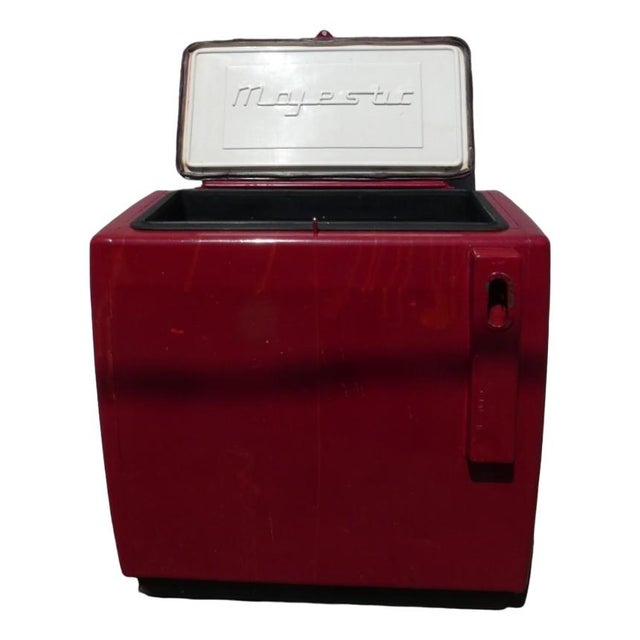 Steel and Enamel Bar Ice Chest by Coca-Cola, United States, 1960s For Sale - Image 11 of 11