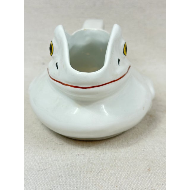 1980s Vintage Frog Pitcher For Sale - Image 5 of 9