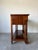 Brown Antique Empire Style Console Table With Carved Paw Feet & Casters For Sale - Image 8 of 17