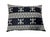 1980s African Custom Made Black and White Kente Cloth Pillow 24" For Sale - Image 5 of 7