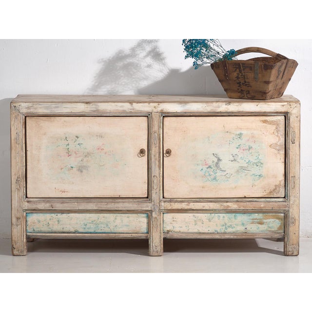 Antique White Dining Room Sideboard, 1900s For Sale - Image 12 of 15