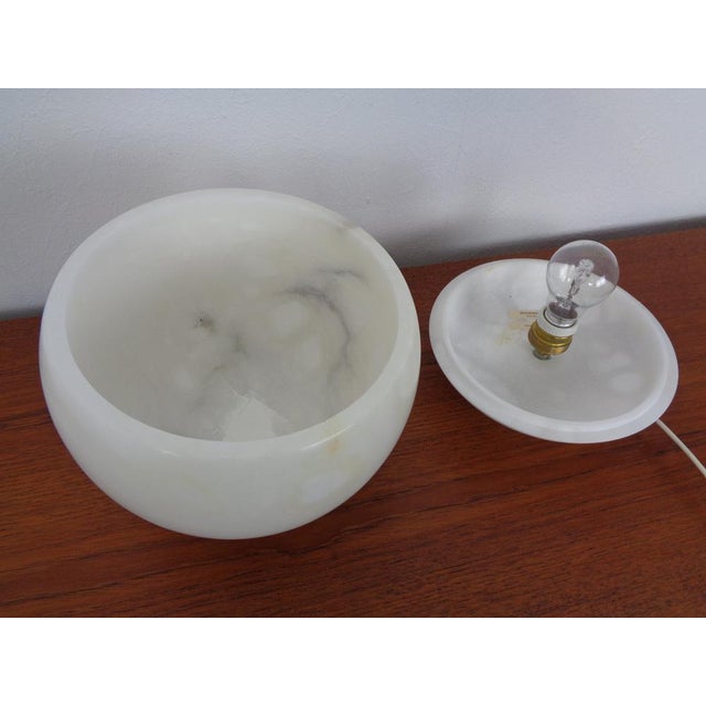 Marble Table Ball Lamp, 1960s For Sale - Image 13 of 18