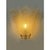 Early 21st Century Venetian Wall Sconces in Amber Graniglia Leaves Murano Glass by Simoeng for Simoeng, Set of 2 For Sale - Image 5 of 6