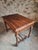 French Walnut Writing Table with Drawer, 1930 For Sale - Image 3 of 16