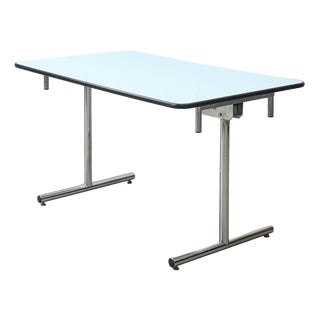 Blue Practical Folding Tables from Kelko, 1980s For Sale