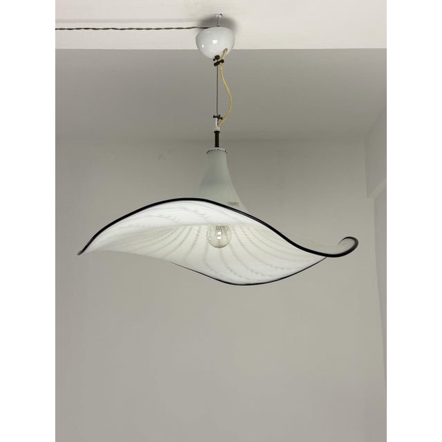 Large Mid-Century Murano Glass Lamp, 1960s For Sale - Image 12 of 12