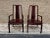 Mid 20th Century Vintage Ming Style Set of Rosewood Dining Table With Leaf and 8 Chairs - Set of 9 For Sale - Image 12 of 12