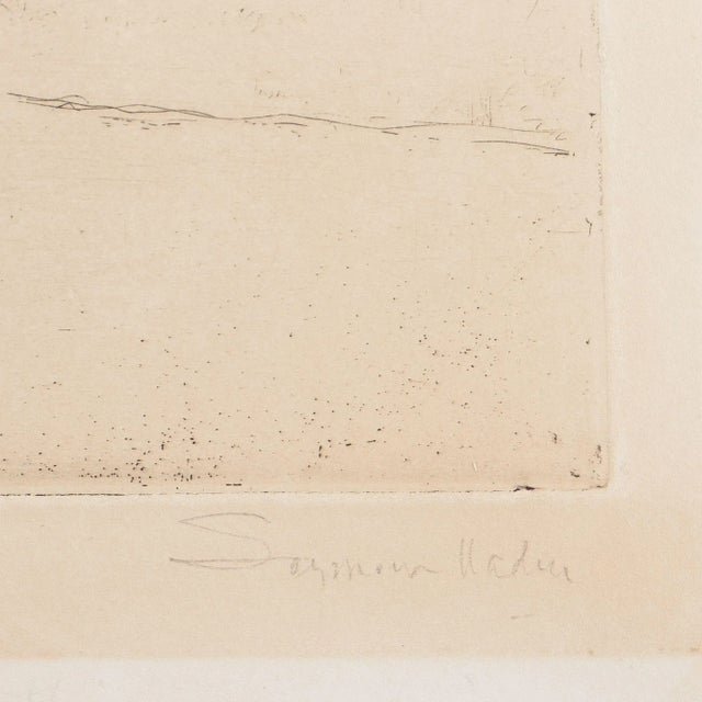 Marshes Opposite Erith by Francis Seymour Haden, 1865 For Sale - Image 4 of 10