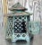 Vintage Asian Wrought Iron Pagoda Lantern For Sale In West Palm - Image 6 of 6