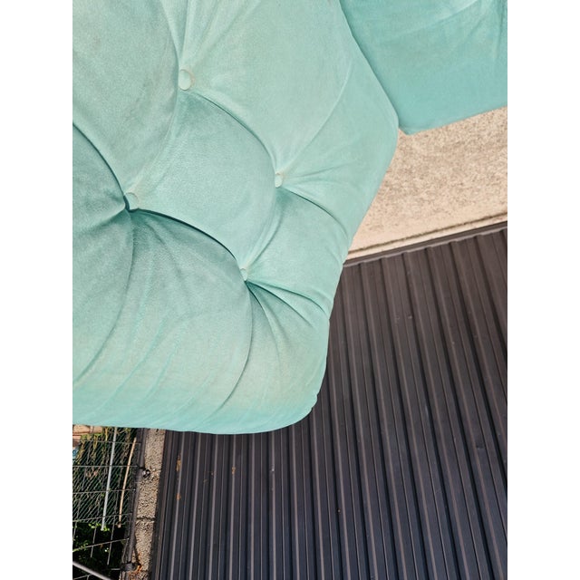 Aqua Vintage Modular Sofa by Michel Cadestin for Orchid Edition, 1970s, Set of 3 For Sale - Image 8 of 18