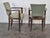 Vintage Armchairs in the style of Pascaud, 1940s, Set of 2 For Sale - Image 4 of 9