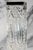 Metal Elegant Edwardian Style Vintage Cut Crystal Rectangular Vase With Sterling Silver Luxury Home Decor For Sale - Image 7 of 12