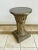 Vintage Roman Style Column Bust Plant Stand Pedestal Carved Solid Wood For Sale - Image 4 of 10