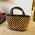 This stunning Louis Vuitton Impala bag from the rare Damier Sauvage collection is an absolute showstopper for evening...