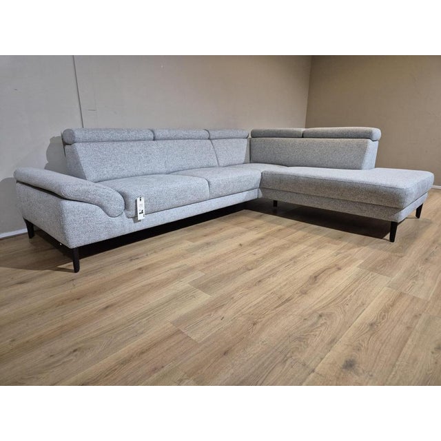 Adjustable Montel Modena Corner Sofa in Gray For Sale - Image 12 of 13