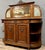 Louis XVI Style Half-Moon Shaped Buffet in Walnut For Sale - Image 5 of 7
