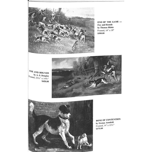 [96] pp. 1967 9 1/4" x 6 1/8" The Crossroads of Sport, Inc, published catalogs of sporting art and collectibles.