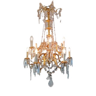 Antique French Chandelier, 1870 For Sale