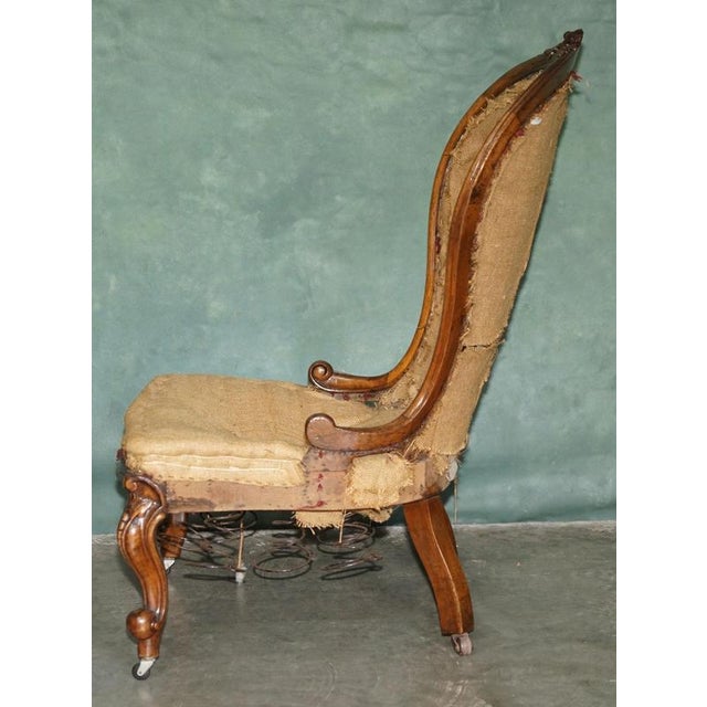 Antique Victorian Medallion Back Chair For Sale - Image 12 of 17
