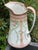 Antique Crown Devon Victorian/Edwardian Art Nouveau Fine English Porcelain Pitcher and Washbowl Set For Sale - Image 10 of 14