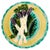 Antique French Majolica Asparagus Plate Salins-Les-Bain, Circa 1880 For Sale In San Diego - Image 6 of 6