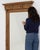 Wood 19th Century France Renaissance Amber Wood Mirror For Sale - Image 7 of 9