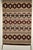 Vintage Native American Indian Navajo Rug, Geometric Banded Pattern, Wool & Cotton, 2x3 For Sale In Chicago - Image 6 of 14