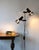 Mid-Century German Chrome and Black Floor Lamp from Hustadt Leuchten, 1960s For Sale - Image 9 of 12