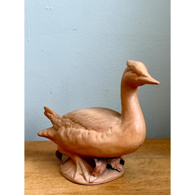 Vintage Italian Terracotta Duck For Sale - Image 10 of 12