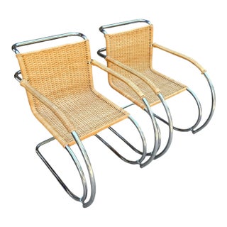 Mr 20 Cantilever Arm Chair by Mies Van Der Rohe for Stendig For Sale