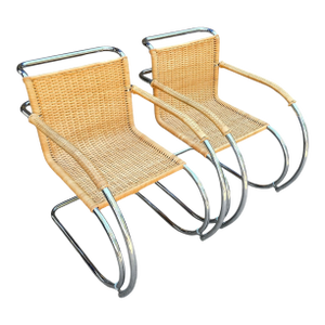 Mr 20 Cantilever Arm Chair by Mies Van Der Rohe for Stendig