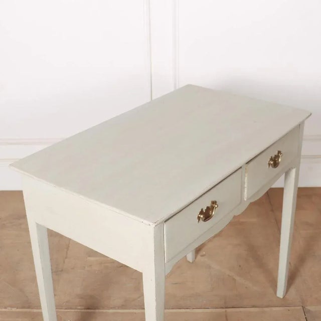 English Painted Lamp Table, 1890s For Sale - Image 4 of 6