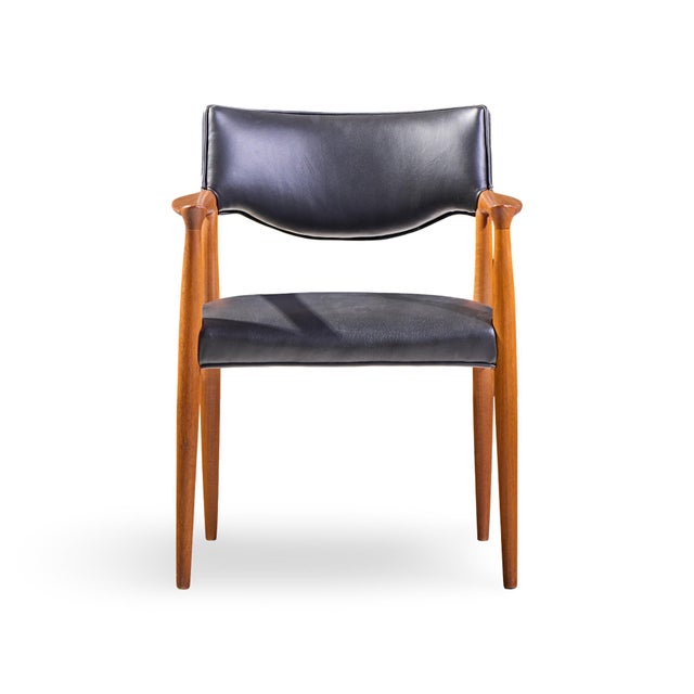 Mid 20th Century Aksel Bender Madsen and Ejner Larsen Mid Century Danish Teak Occasional Lounge Chairs - Pair For Sale - Image 5 of 12