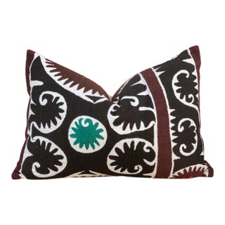 Damina Gul Suzani Lumbar Pillow For Sale