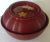 This Japanese lacquered soup bowl looks modest with the lid in place. There is only a hint of the surprise inside by the...