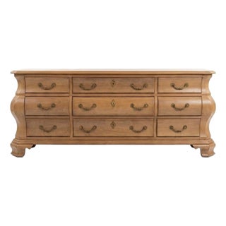 Century Furniture Provincial Curvy 9-Drawer Vintage Dresser For Sale