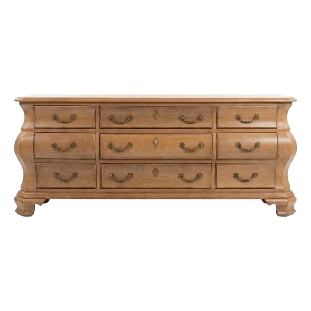 Century Furniture Provincial Curvy 9-Drawer Vintage Dresser For Sale