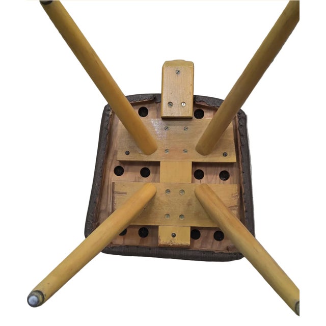 Mid 20th Century Mid 20th Century MCM Italian Style Sculptural Dining Chairs – 8 For Sale - Image 5 of 13