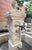 Metal Le Louvre Carved Limestone Center Fountain From the South of France For Sale - Image 7 of 14