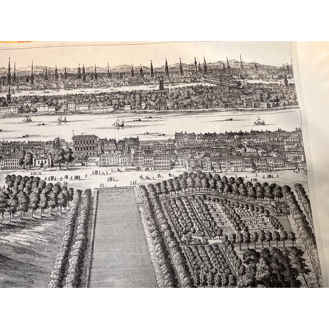 Black Vintage City of London Print For Sale - Image 8 of 8