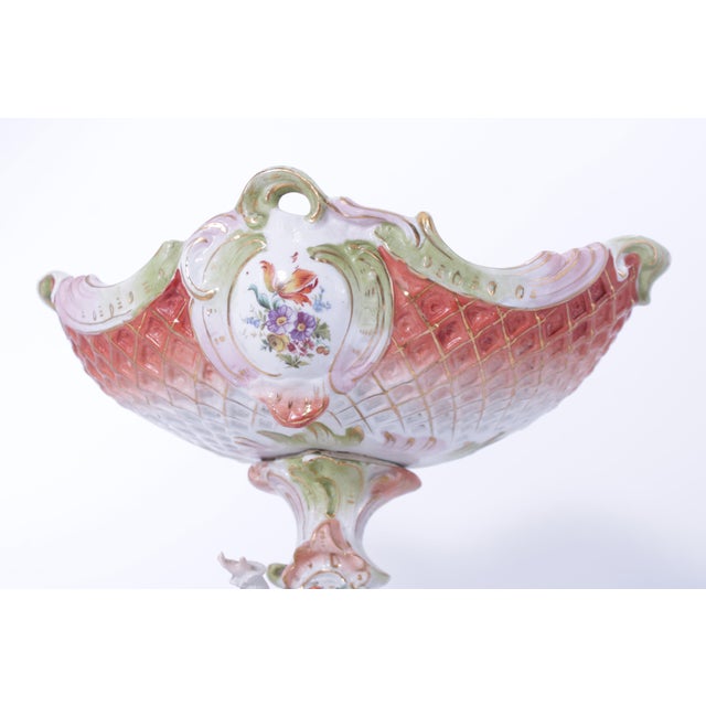 Meissen 19th Century Porcelain Centerpiece For Sale - Image 10 of 15