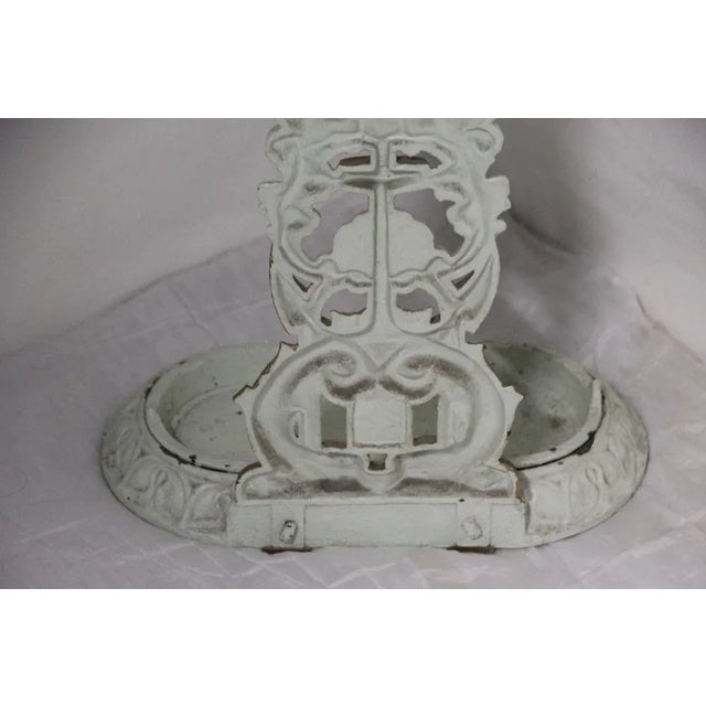 Mid-Century Modern French Cast Iron Umbrella Holder, 1950s For Sale - Image 3 of 13